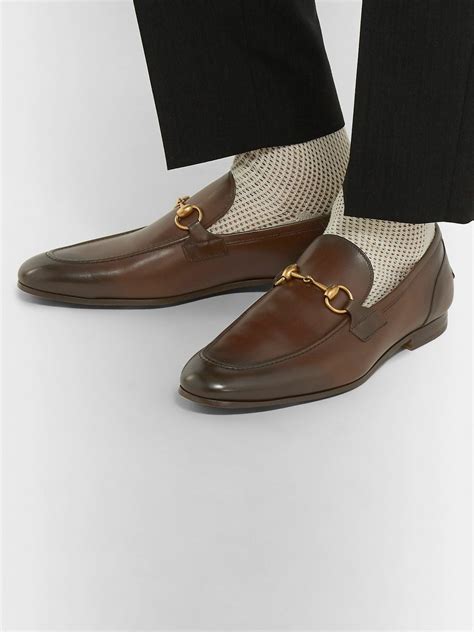 gucci jordaan horsebit loafers